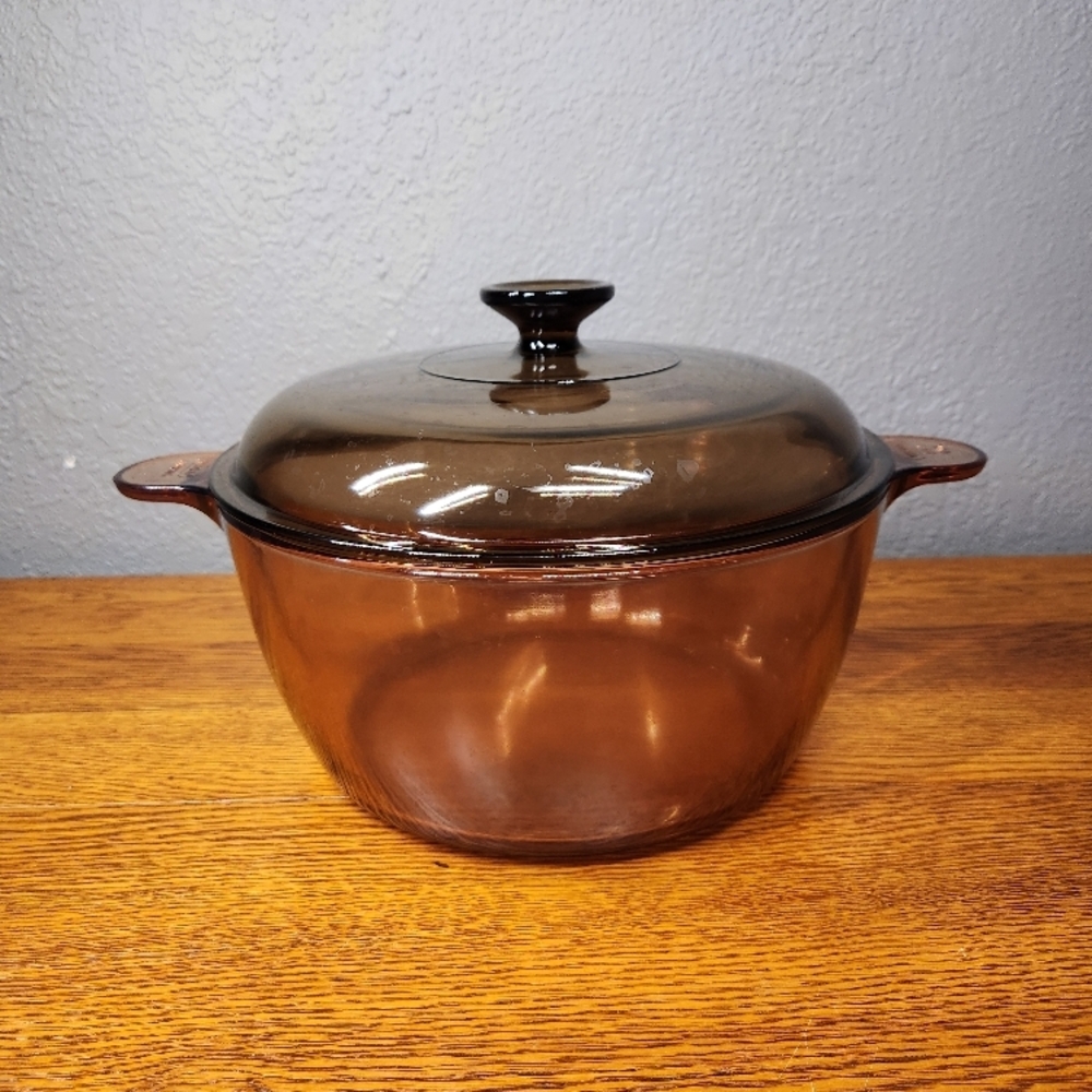 Corning visions 4.5 L Amber dutch oven